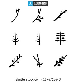 icono de bifurcación o logotipo símbolo de signo aislado ilustración vectorial - Colección de iconos vectoriales de estilo negro de alta calidad
