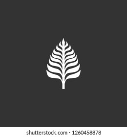 branch icon vector. branch sign on black background. branch icon for web and app