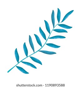 branch with leafs icon