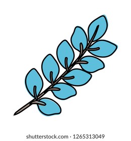 branch with leafs icon