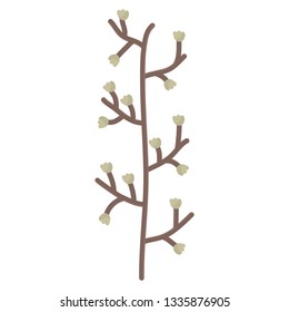 branch with leafs icon
