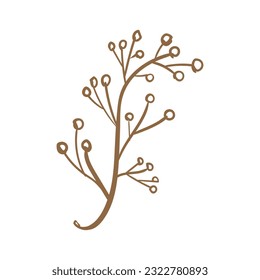 branch with leaves isolated icon vector illustration design  vector illustration design