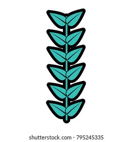 branch leaves stem bloom image