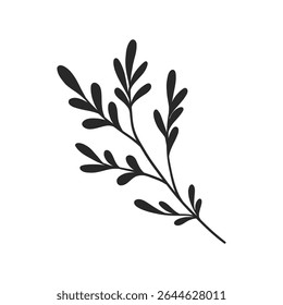 branch line art illustration for decoration
