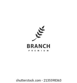 Branch logo icon sign symbol design. vector illustration template isolated