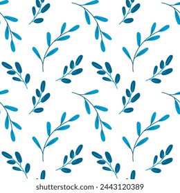Das Verzweigungsmuster. Nahtloses Blumenmuster. Das endlose Muster kann für Hintergrundbilder, Muster, Webseiten-Hintergründe, Oberflächenstrukturen verwendet werden. Druck auf Textilien und Papier