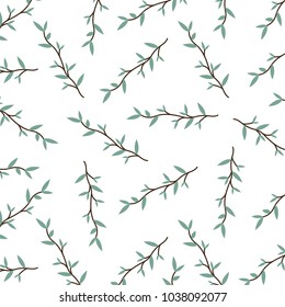 branch pattern vector. free space for text. wallpaper. background. leaf vector.