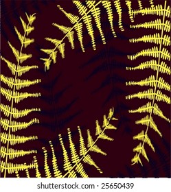 Branch of a plant, the Japanese style, background