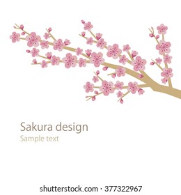 Branch of the Sakura tree - Shutterstock ID 377322967