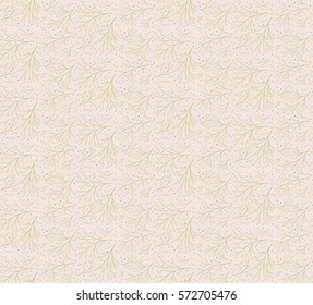 Branch seamless pattern for fabric