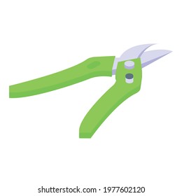Branch secateurs icon. Isometric of Branch secateurs vector icon for web design isolated on white background