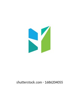 branch tree logo design illustration vector