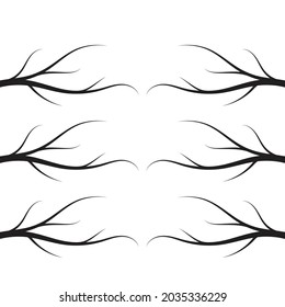 branch tree vector illustration summer clipart autumn clipart nature forest