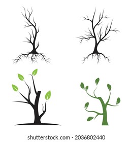 branch tree vector illustration summer clipart autumn clipart nature forest