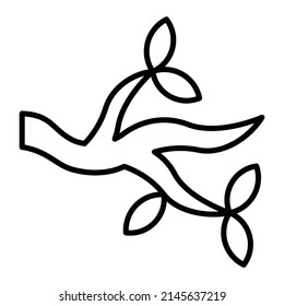 Branch vector icon. Can be used for printing, mobile and web applications.
