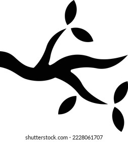 Branch vector icon. Can be used for printing, mobile and web applications.