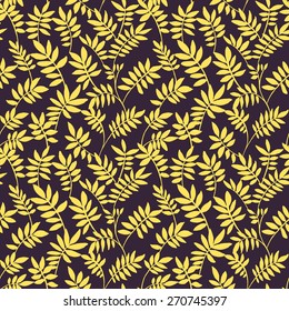 Branched stalks vector pattern