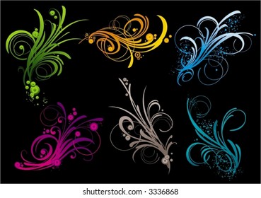 Branches design elements