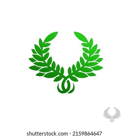 Branches floral vector logo design template. Graph symbol for your web site and apps design, logo, app, UI