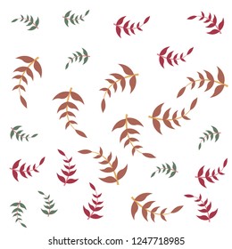 branches foliage decoration background
