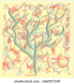 branches graphic design simple artwork