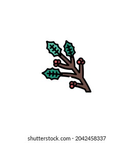 Branches Icon Isolated On White Background