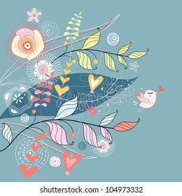 branches with leaves