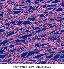 branches with leaves abstract vector seamless pattern