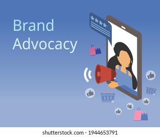 brand advocacy which people who love your brand will continue to support your company and promote your services or products 