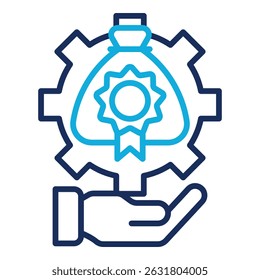 Elemento De Ícone De Gerenciamento De Recursos De Marca Para Design