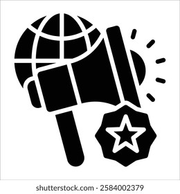 Brand Awareness Icon Element For Design