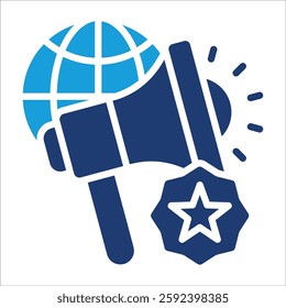 Brand Awareness Icon Element For Design
