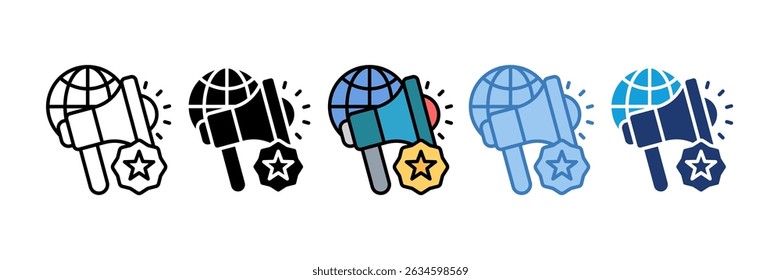 Brand Awareness Icon Element For Design