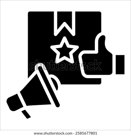 Brand Awareness Icon Element For Design