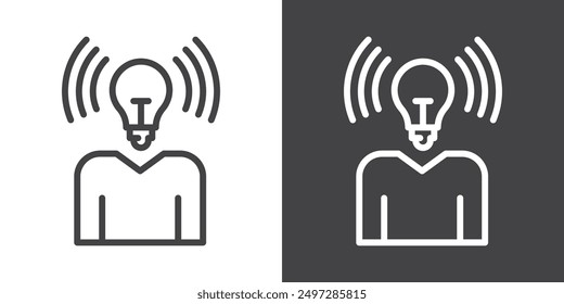 Brand awareness icon vector logo set collection for web app ui
