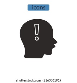 brand awareness icons  symbol vector elements for infographic web