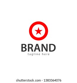 Brand Company Logo Vector Template Design Illustration