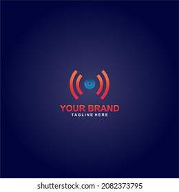 brand for company vector
simple and elegant design