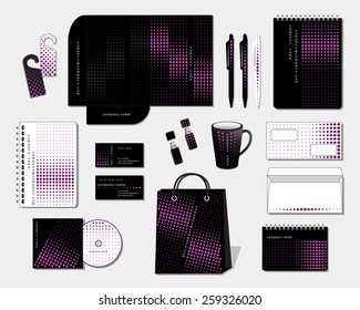 Brand Design. Corporate identity template. EPS10 vector file organized in layers for easy editing. 