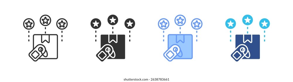 Brand Development Multi Style Icon Set Vector