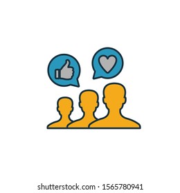 Brand Engagement icon. Simple element from smm icons collection. Creative Brand Engagement icon ui, ux, apps, software and infographics.