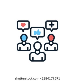 Brand Engagement icon in vector. Illustration