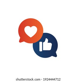 Brand Engagement icon in vector. Logotype