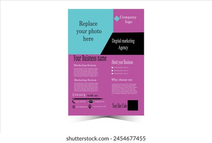 brand flyer, business flyer, corporate 