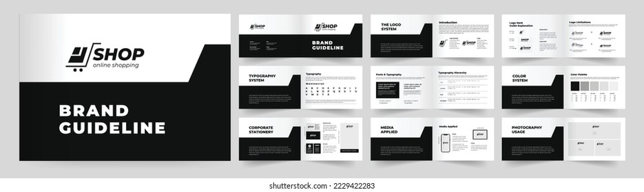 Brand guideline or manual guideline or Logo guideline 