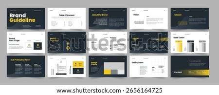 Brand Guideline Presentation  Brand Guidelines Keynote Template 