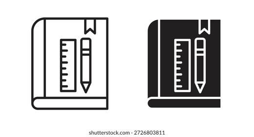 Icono de lineamientos de marca icono plano simple. Versión Liner - Vector de stock.