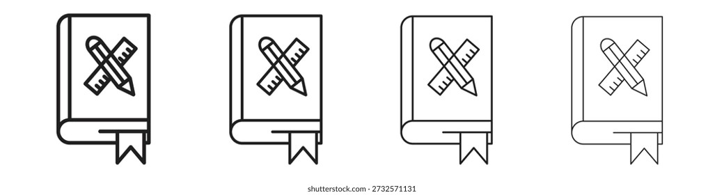 Marca lineamientos Vector Logo Plantilla Ilustración Diseños. Vector EPS 10.
