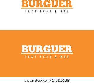 Brand for hamburger restaurant - Burguer restaurant - brand