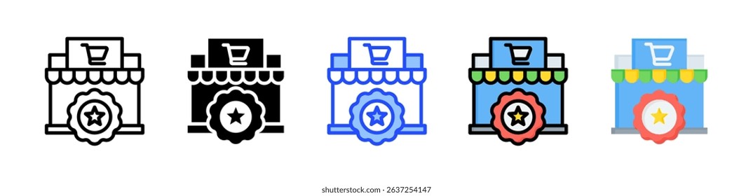 Brand Icon Collection With Multiple Styles
